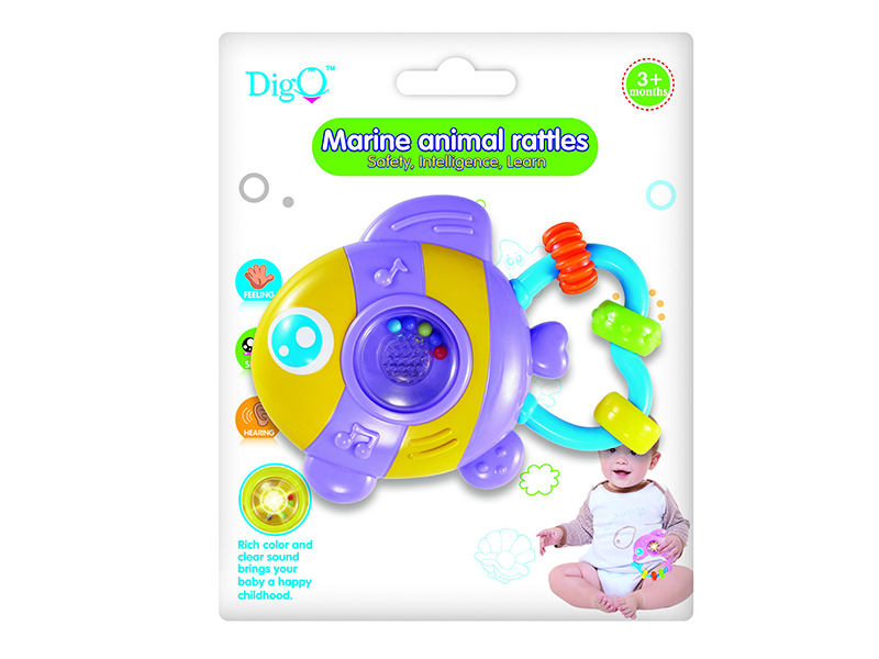 Tropical fish Bell with light and music