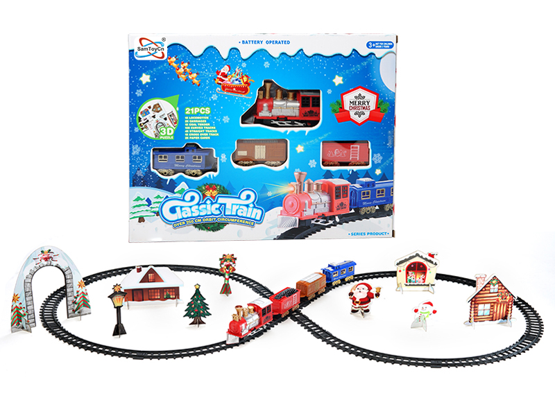 B/O Christmas Track Train
