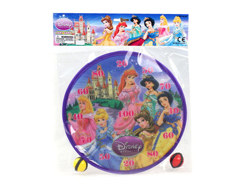 Princess 30CM Dartboard Toy with Ball