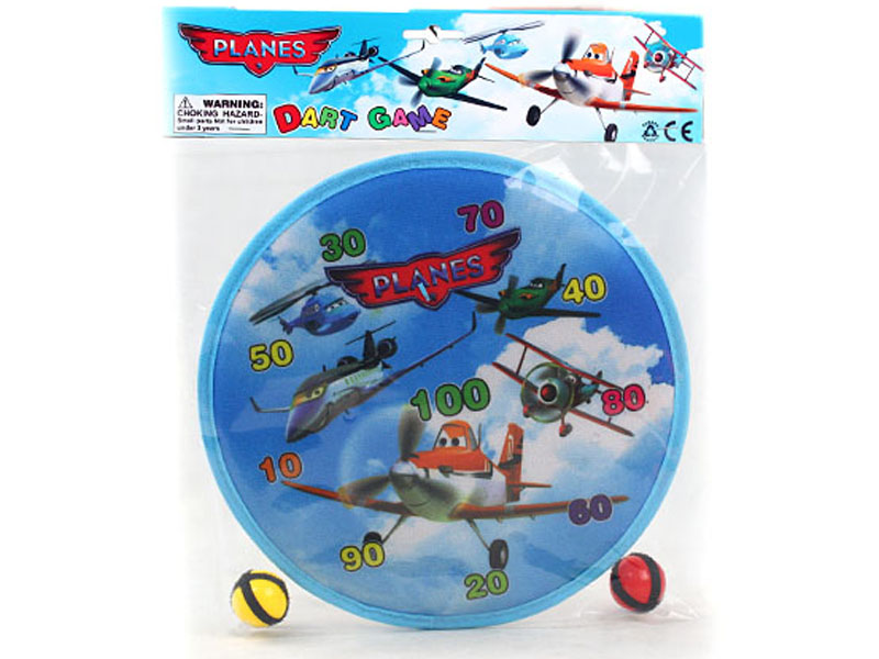 Planes 30CM Dartboard Toy with Ball