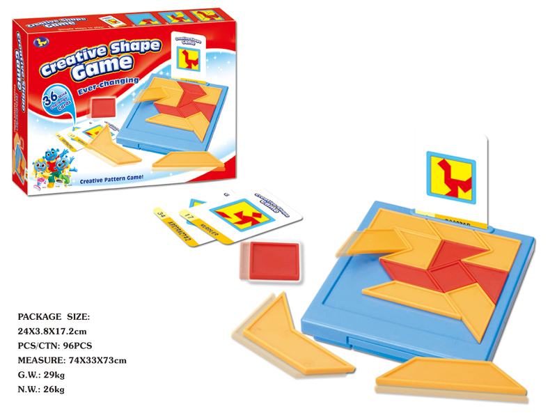 Family Game Set(Greative Shape Game)