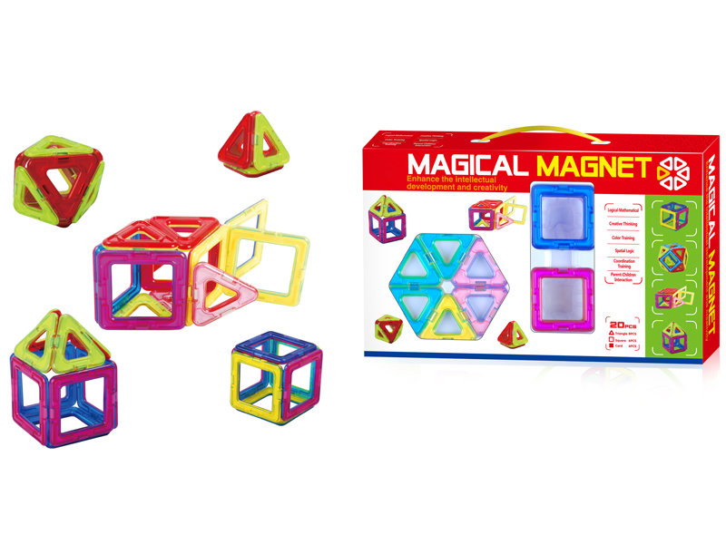 20PCS Magnetism Building Blocks