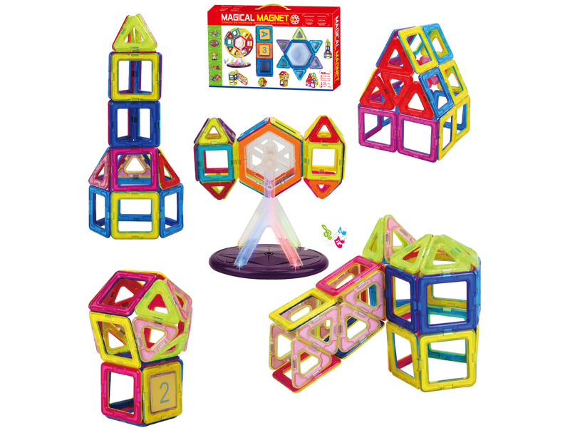 52PCS Magnetism Building Blocks