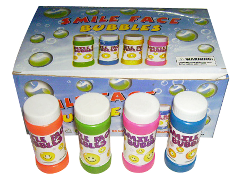 2OZ Smiling Face Bubble Toys 24PCS