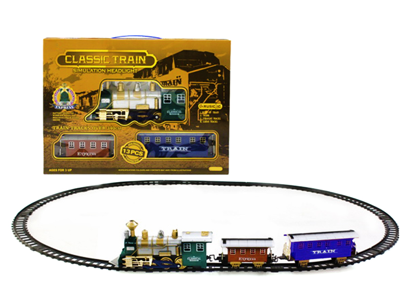 B/O Rail Train With Light and Music