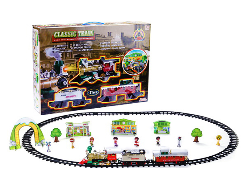 B/O Rail Train With Light and Music