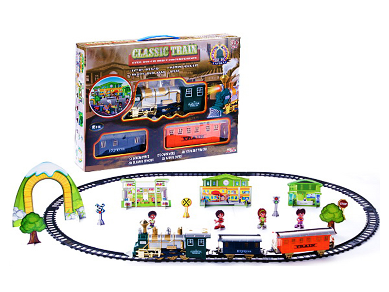 B/O Rail Train With Light and Music