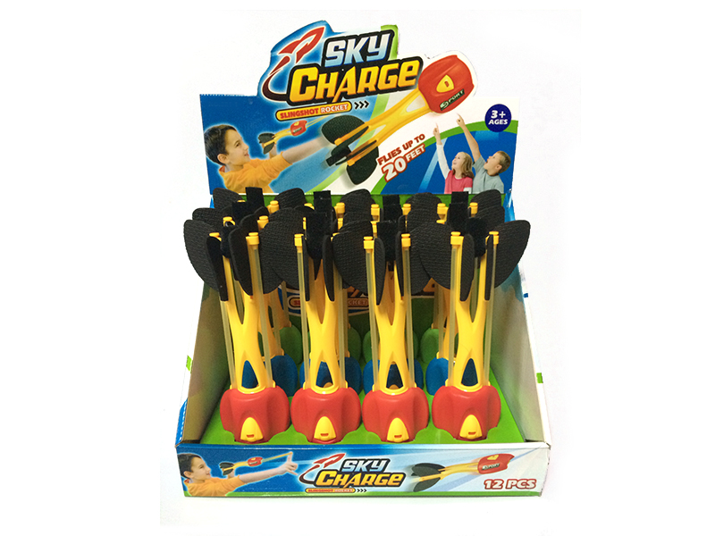12PCS Launch PU Rocket