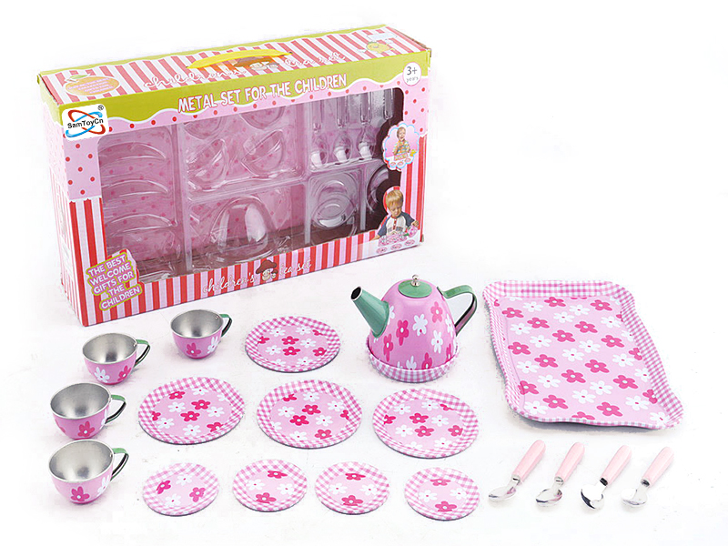 19PCS Stamp Teacuo Set