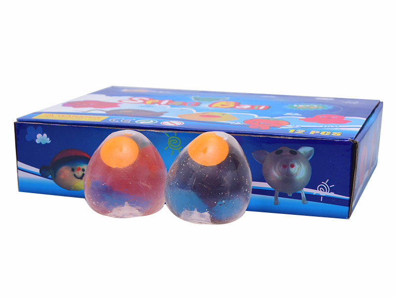 12PCS Transparent Egg Vent Ball Toy