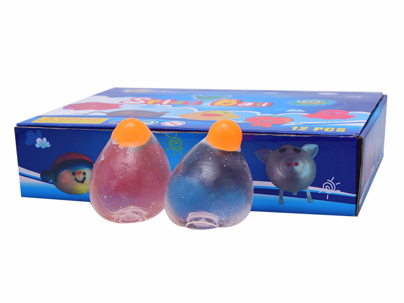 12PCS Transparent Egg Vent Ball Toy