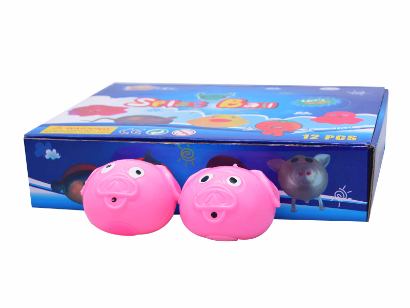 12PCS Pig Vent Ball Toy