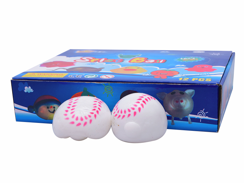 12PCS Baseball Vent Ball Toy