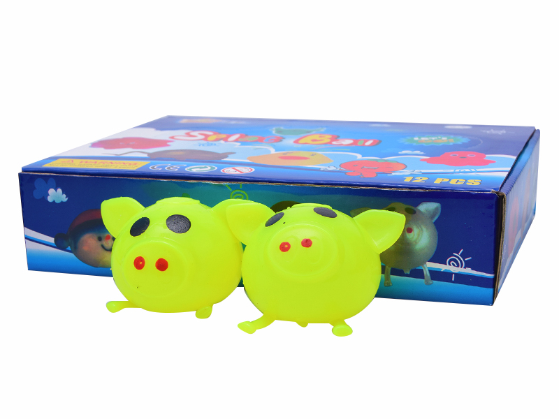 12PCS Pig Vent Ball Toy