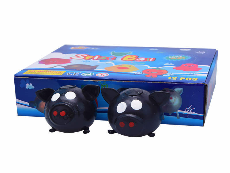 12PCS Pig Vent Ball Toy