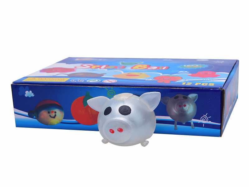 12PCS Pig Vent Ball Toy