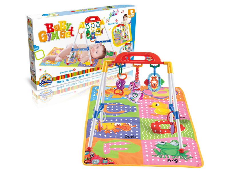 Baby Playing Gym With Carpet(ENGLISH)