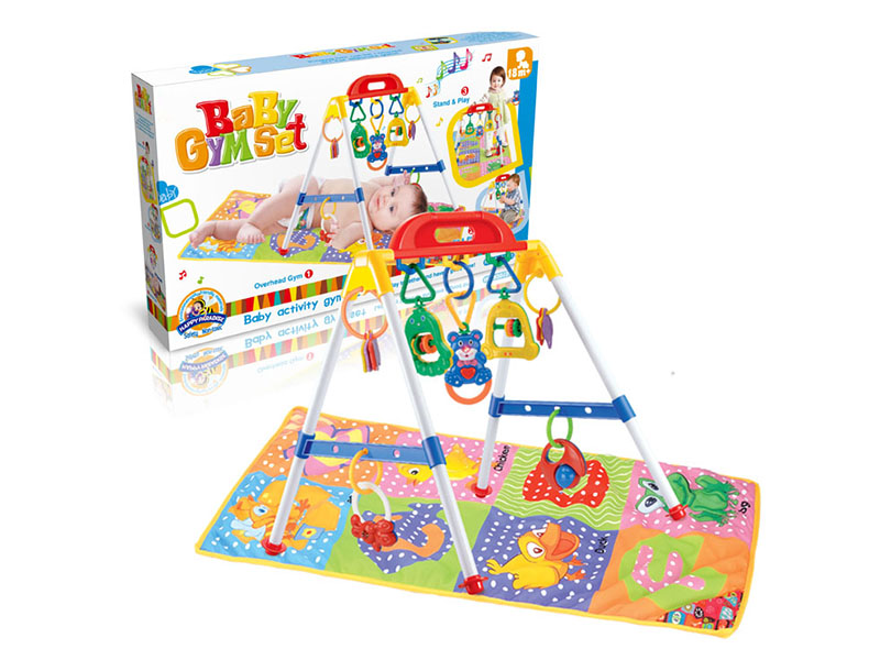 Baby Playing Gym With Carpet(ENGLISH)