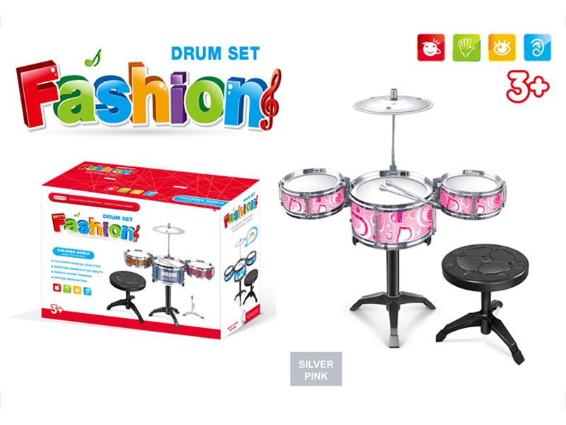 Electroplating Jazz Drum(silver pink)