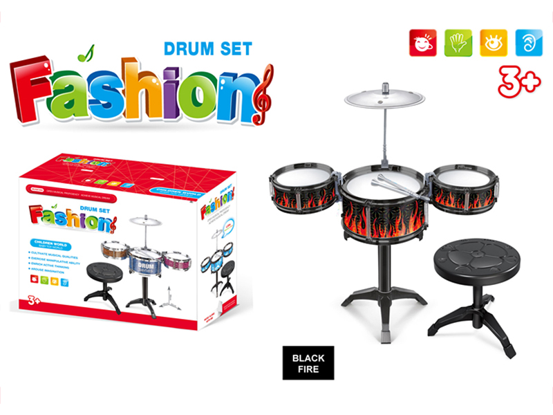 Jazz Drum(black fire)