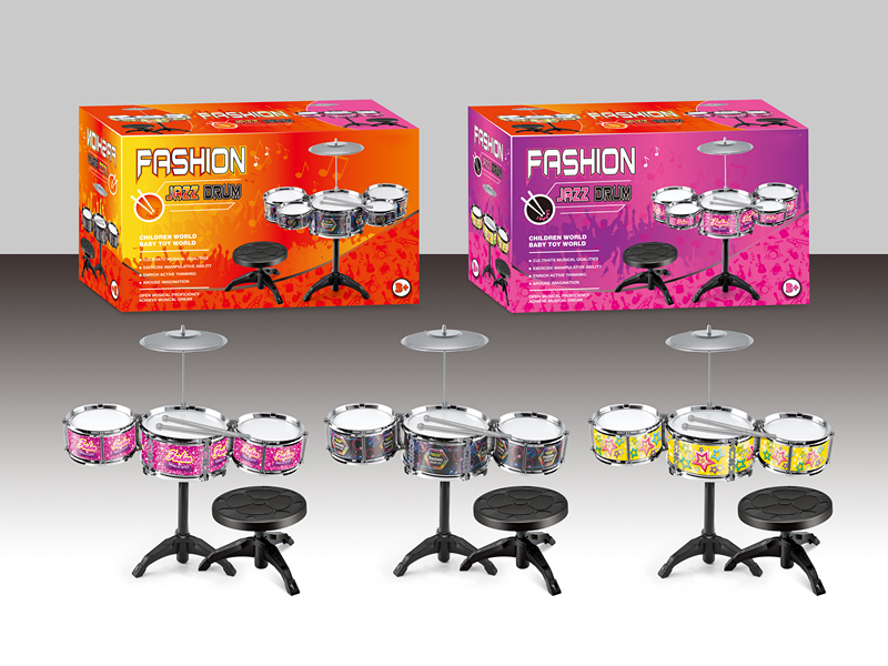 Electroplating Jazz Drum(3 Items)