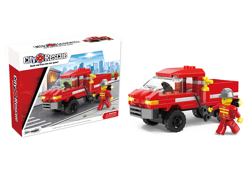 103PCS fire engines-building block toys