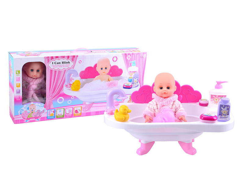 Bathtub With Doll