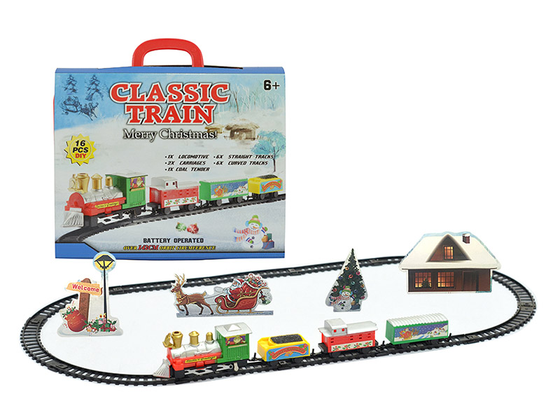 B/O Christmas  Rail Train