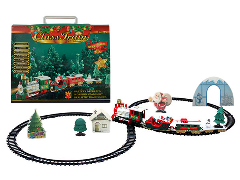 B/O Christmas Rail Train With Music