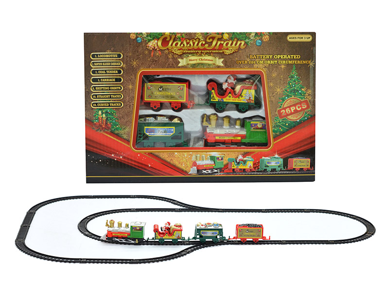B/O Christmas  Rail Train With Music