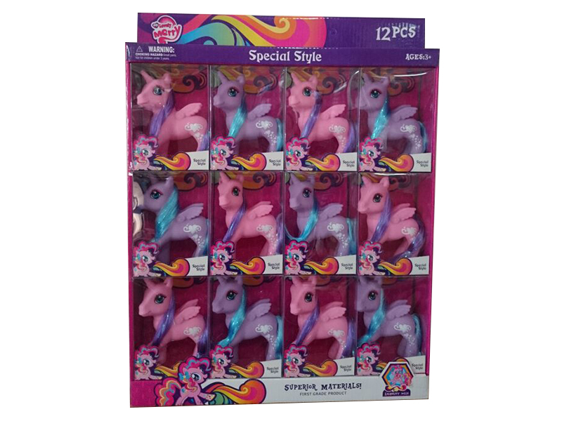 12PCS Fairy Horse