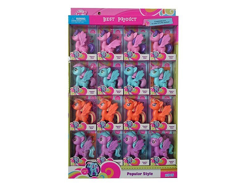 16PCS Fairy Horse