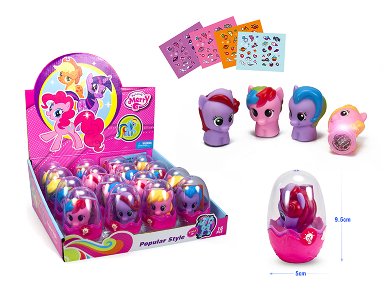 16PCS Fairy Horse