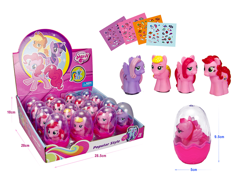 16PCS Fairy Horse