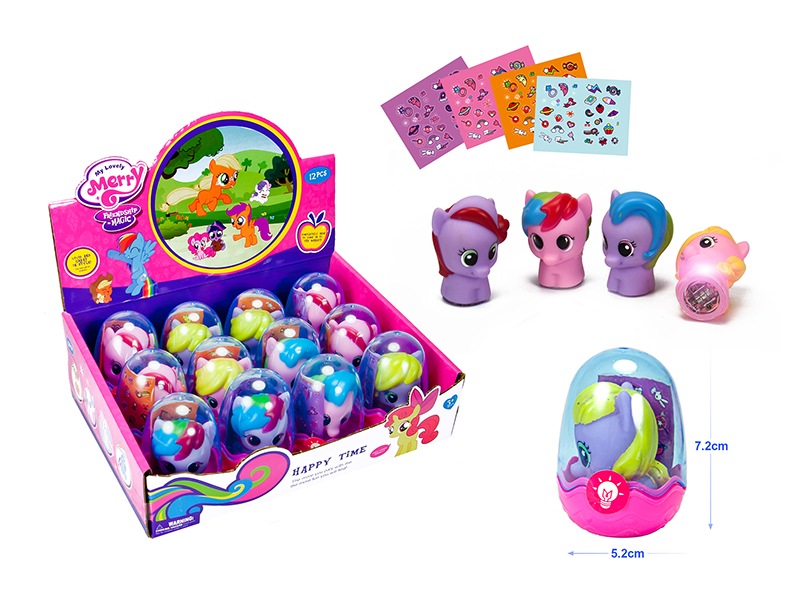 12PCS Fairy Horse