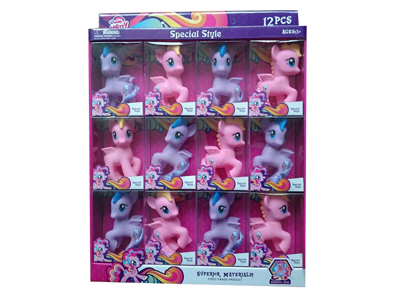 12PCS Fairy Horse