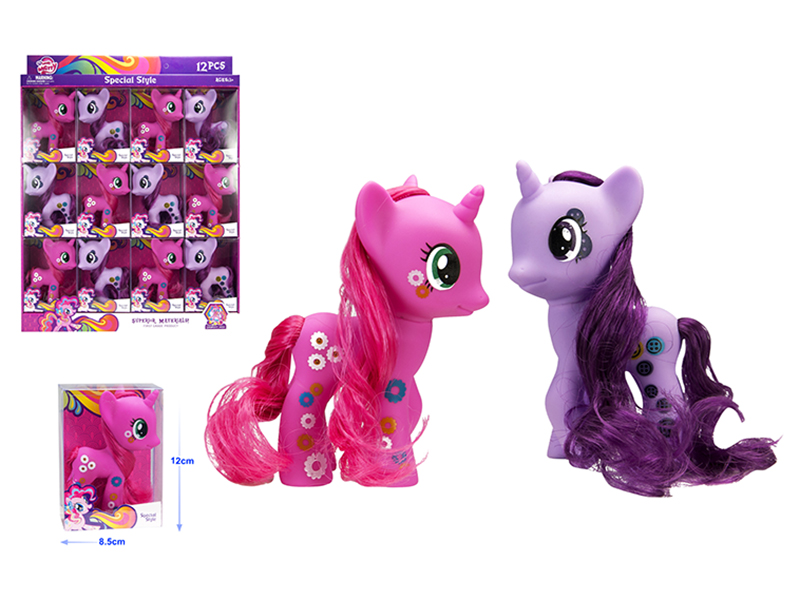 12PCS Fairy Horse