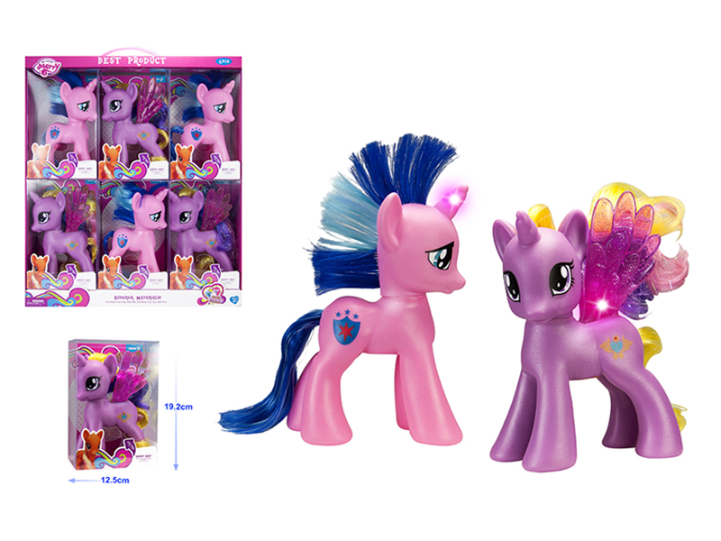 6PCS Fairy Horse