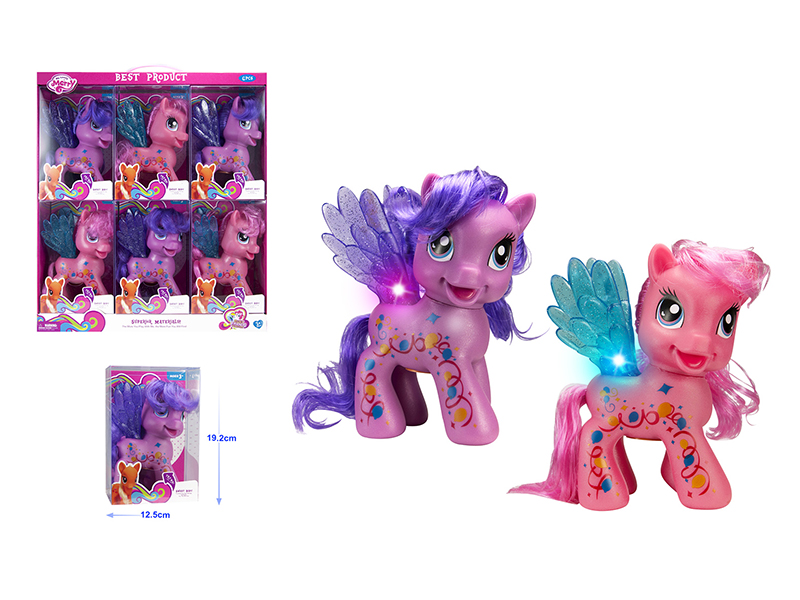 6PCS Fairy Horse