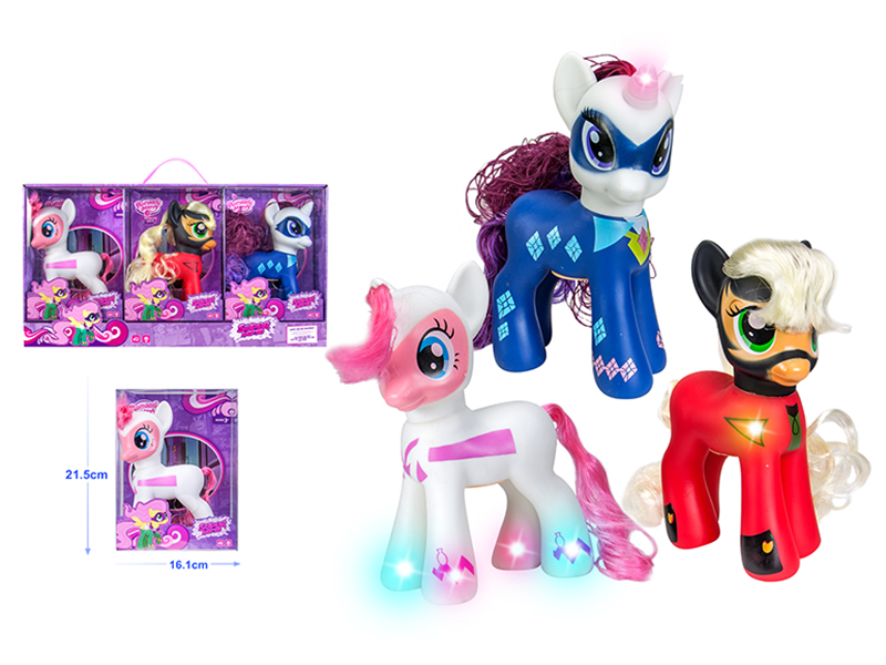 3PCS Fairy Horse