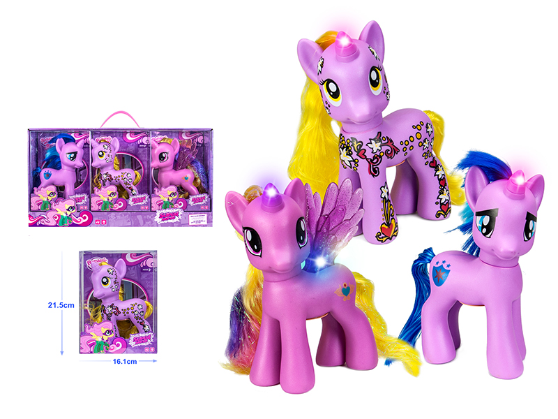 3PCS Fairy Horse