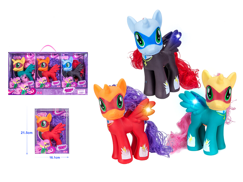 3PCS Fairy Horse