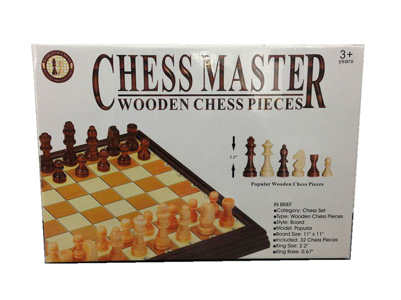 Wooden chess