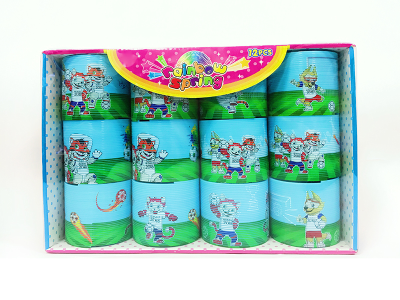 2018 Football World Cup Mascot Rainbow Circle