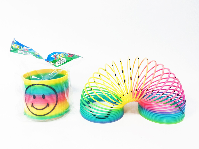 Smiling Face Rainbow Circle