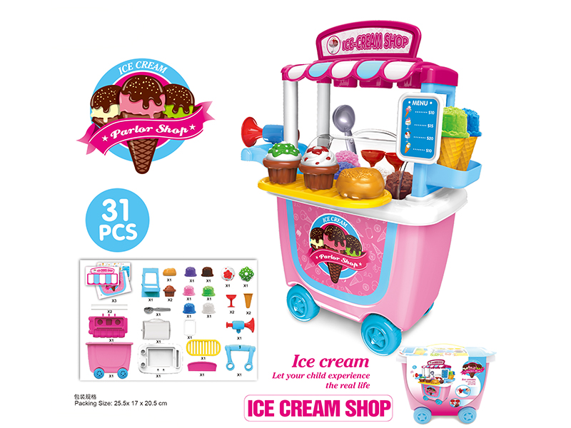 Ice Cream Barrels Car