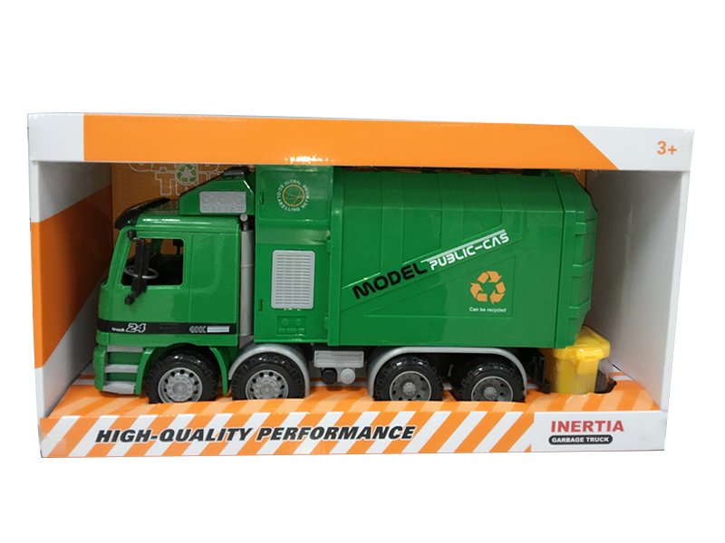 Friction Rubbish Car