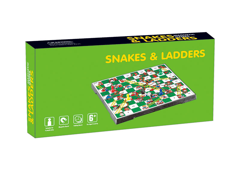 Magnetic Snakes & Ladders Game Chess