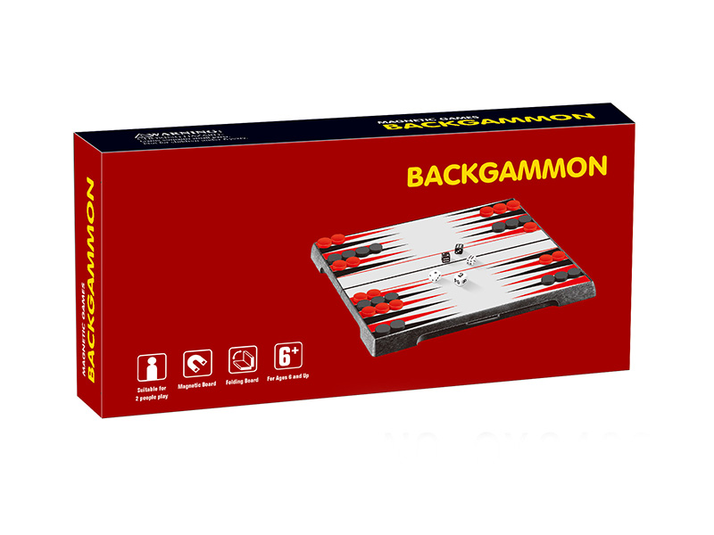 Folding Magnetic Backgammon