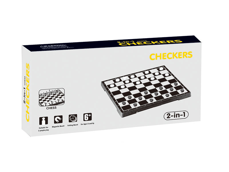 Folding Magnetic Chess/Reversi